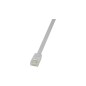 LogiLink SlimLine CAT 6 Ikke afskærmet parsnoet (UTP) 3m Patchkabel Hvid
